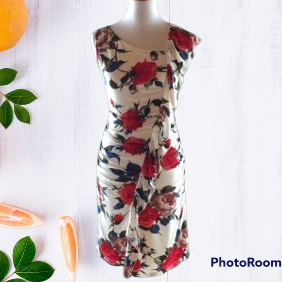 DUSAK Designs Dresses & Skirts - 🌺HOST PICK🌹DUSAK Designs Beautiful Floral White Dress